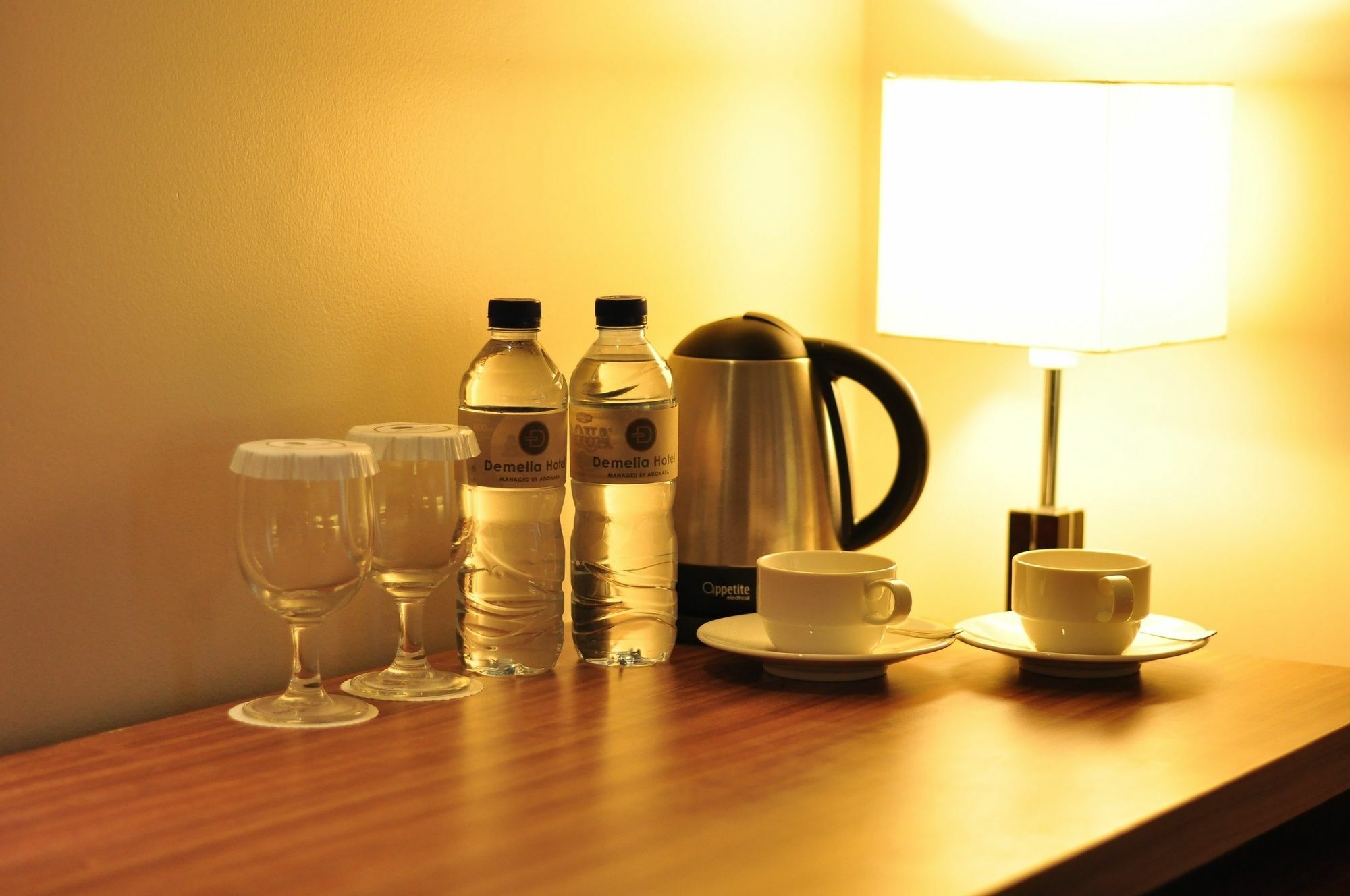 Demelia Hotel Makassar Bagian luar foto